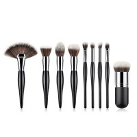 Professional private label 9pcs blush brush maquillaje makeup brush set cosmetic tools